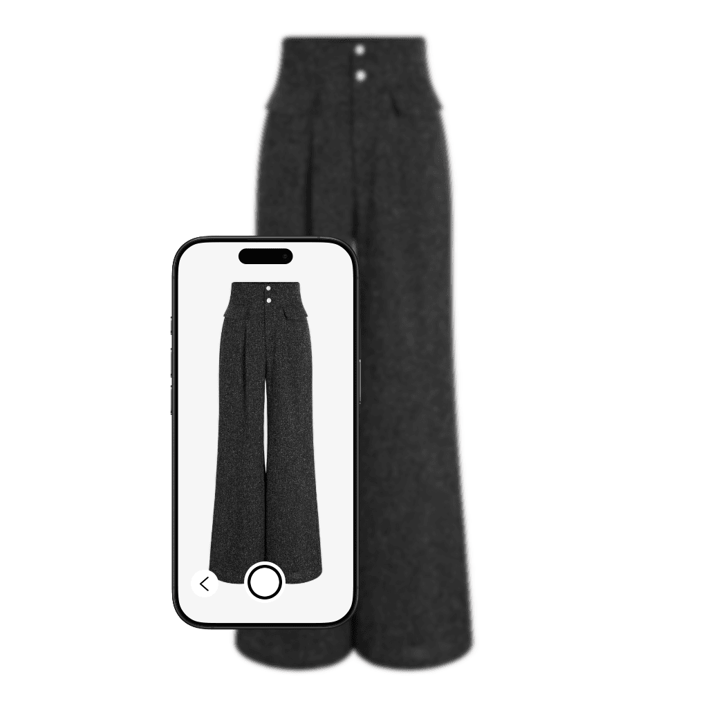 Smart clothing input screenshot